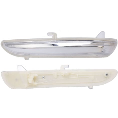 Ej.Life Rétroviseur Latéral Gauche Clignotant Logement Clignotant Coque de Remplacement pour Citroen C3 C4 Peugeot 208 2008 OE : 1607512680