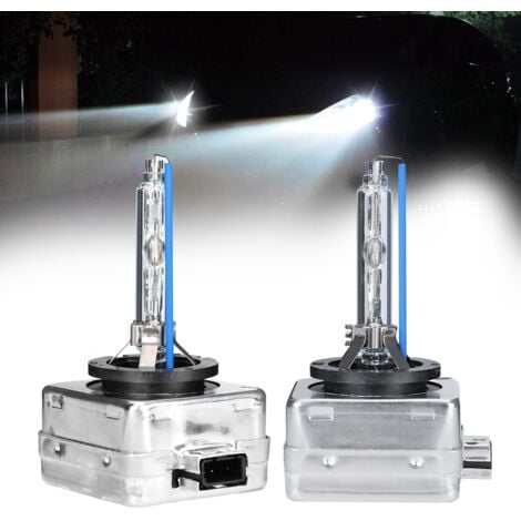 Ej.Life 2pcs D3S 8000K 35W Xenon Phare Haute Luminosité IP68 tanche Voiture LED Phare