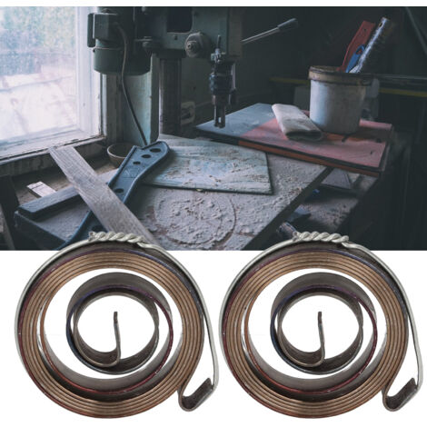 Ressorts De Retour Pour Perceuse à Colonne - Diamètre Extérieur 35 Mm, Acier, Lot De 2 Pièces - Installation Facile - 5