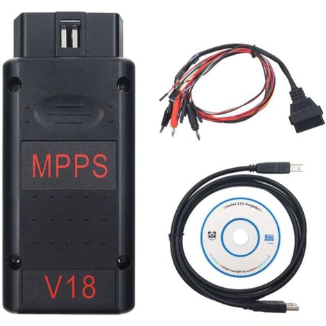 Ej.Life – Scanner ECU MPPS V21 – Diagnostic et programmation moteur – Détection automatique ECU – Compatible Fiat, Opel, Bosch, Siemens