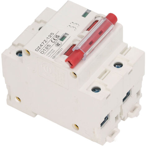 4 Disjoncteurs Miniatures 1000V DC 2P 20A - Pour Rail DIN, Protection Surcharge Pour Système Solaire PV Et Éclairage