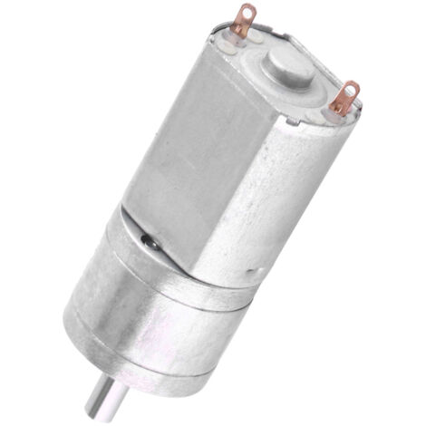 Moteur Réducteur 12V à Couple élevé – 15 à 200 RPM, Pour Projets DIY, Automatismes, Modélisme