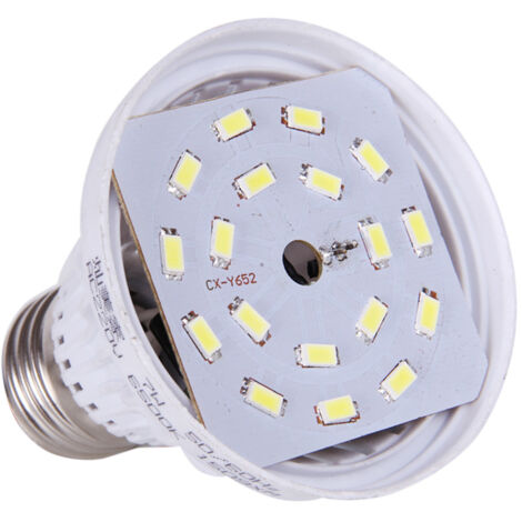 Ej.Life Ampoules de capteur de son 220V E27 lampes LED contrle de la lumière sonore allumer/éteindre automatiquement l'ampoule de capteur de veilleuses