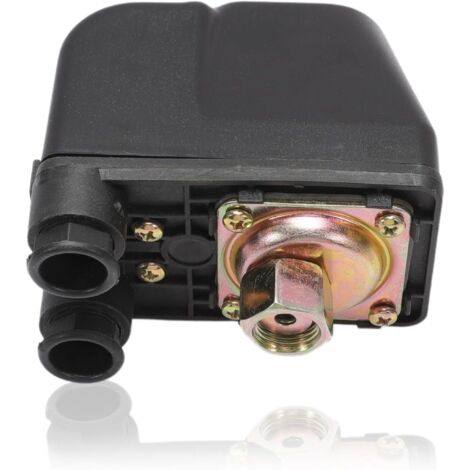 Rosvola Pressostat Pompe Eau 1.0-5.0bar Commutateur de Commande de Pression de Pompe à Eau G3/8" Filetage d'interface