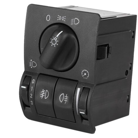 EJ.LIFE Phare antibrouillard lampe principale interrupteur de commande adapté pour OPEL Astra G 99-08 6240097 Accessoires équipement intérieur