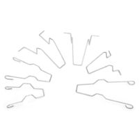 Kit De 9 Ressorts Pour Ampoules Phares H1 H3 H4 H7 – Fixation Acier Universelle, Remplacement OE 5ZHSFULLKIT, Sécurité Renforcée