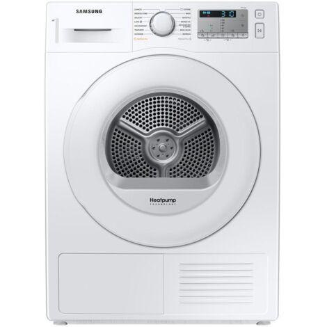 Samsung DV80TA020TH asciugatrice Libera installazione Caricamento frontale 8 kg A++ Acciaio Bianco