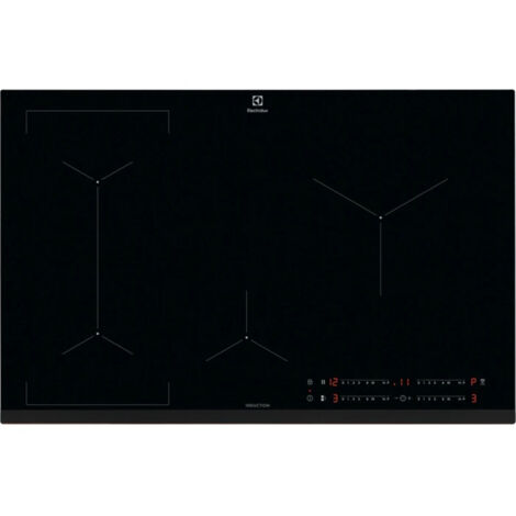 Electrolux EIL83443 Nero Da incasso 78 cm Piano cottura a induzione 4 Fornelli