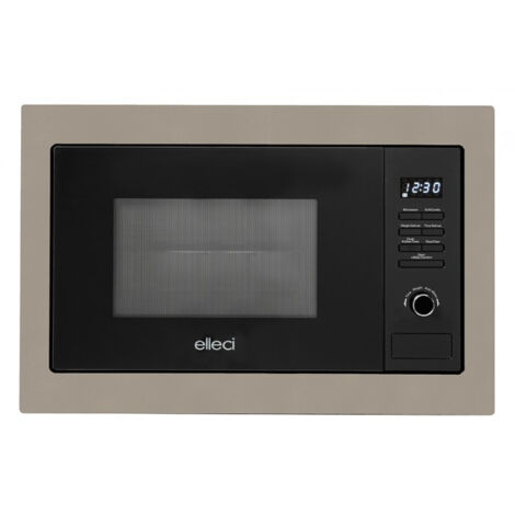 Elleci Forno a microonde Plano MW G43 FGSP28143WS. Posizionamento dell'apparecchio: Da incasso, Tipo di prodotto: Microonde combinato, Display incorporato, Tipo di controllo: Manopola, Colore del p...