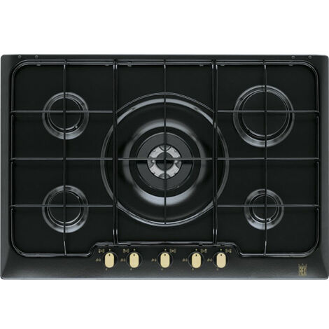 Electrolux PN750RUV piano cottura Nero Da incasso Gas 5 Fornelli