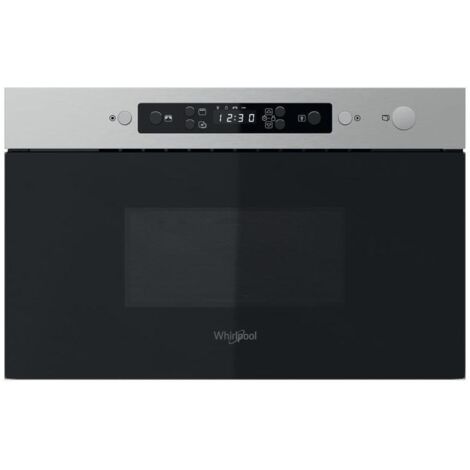 Whirlpool MBNA920X Microonde da incasso con grill 22 Litri 750 W Acciaio inossidabile