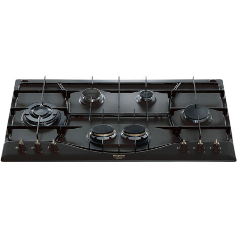 Hotpoint Ariston Piano cottura a gas PHN 960MST (AN) R/HA. Colore del prodotto: Antracite, Posizionamento dell'apparecchio: Da incasso, Dimensione della larghezza d... - 869991549630 - PHN960MSTANR/HA