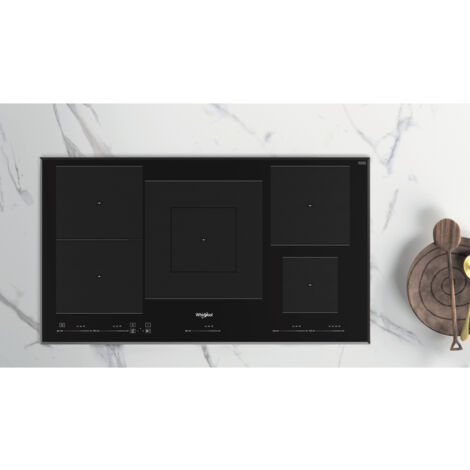 Whirlpool WT 1090 BA Piano Cottura Da Incasso a induzione 90 cm 5 Fornelli Nero