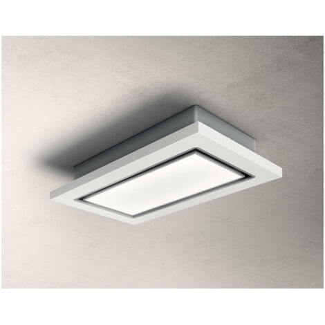 Elica Lullaby WH WOOD/F/120. Potenza massima di estrazione: 800 m³/h, Tipo di estrazione: Filtrante, Emissione acustica: 64 dB. Tipo: Integrato a soffitto, Colore del prodotto: Bianco,... - PRF0167049 (1/2)