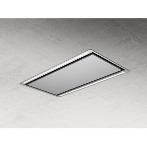 Elica PRF0163523. Potenza massima di estrazione: 720 m³/h, Tipo di estrazione: Aspirante, Classe di efficienza dinamica del fluido: B. Tipo: Incassato, Colore del prodotto: Nero, Acciaio inox, Mate...