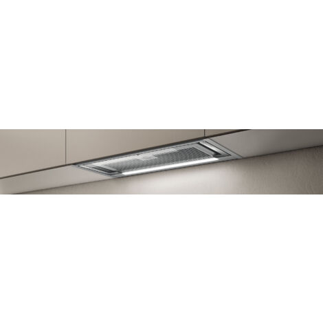 Elica GLASS OUT IX/A/90. Potenza massima di estrazione: 556 m³/h, Tipo di estrazione: Aspirante, Emissione acustica: 61 dB. Tipo: Incassato, Colore del prodotto: Acciaio inox, Traspare... - PRF0109788 (1/5)