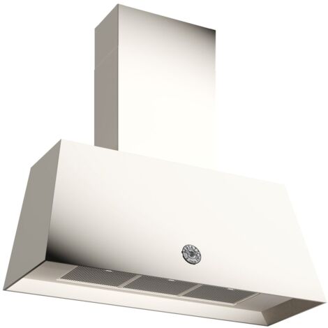 Bertazzoni KR110HER1ADC. Potenza massima di estrazione: 570 m³/h, Tipo di estrazione: Aspirante, Emissione acustica: 67 dB. Tipo: Cappa aspirante a parete, Colore del prodotto: Avorio, Tipo di cont... (1/2)