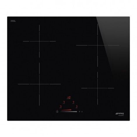 Smeg Universal Universale Piano di cottura SIB2641D Nero. Colore del prodotto: Nero, Posizionamento dell'apparecchio: Da incasso, Dimensione della larghezza del piano cottura: 60 cm. Tipo di contro... (1/5)