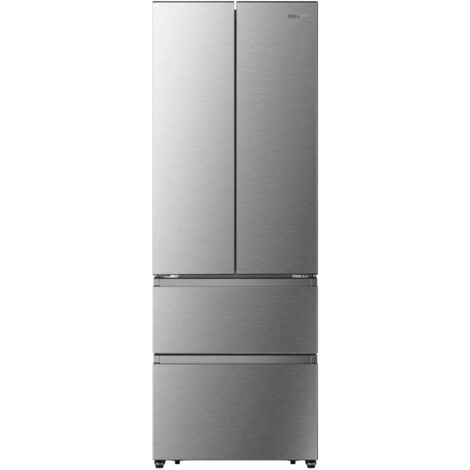 Hisense frigorifero French Door RF632N4BCE libera installazione 485L Classe E Grande capacità. Posizionamento dell'apparecchio: Libera installazione, Design del prodotto: Porta francese, Colore del...