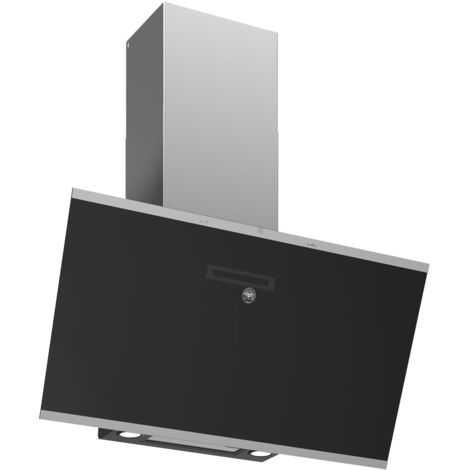 Bertazzoni KV90MOD1NA. Potenza massima di estrazione: 700 m³/h, Tipo di estrazione: Aspirante, Emissione acustica: 70 dB. Tipo: Cappa aspirante a parete, Colore del prodotto: Nero, Acciaio inox, Ti... (1/2)