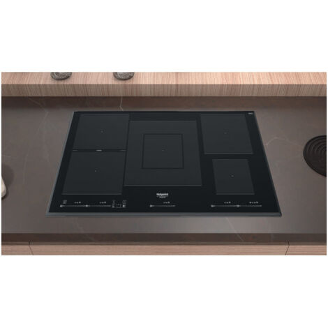 Piano cottura a induzione 5 fuochi Hotpoint HT 1090 BA 90 cm
