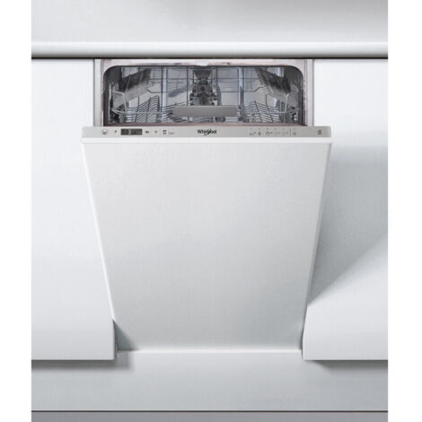 Whirlpool Lavastoviglie da incasso - WSIC 3M27. Posizionamento dell'apparecchio: A scomparsa totale, Dimensione: Compatta (45 cm), Colore pannello di controllo: Argento. Numero di co... - 869991616450