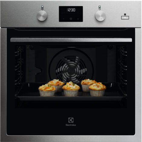 Electrolux KODGS20TX Forno Multifunzione Surround con Vapore SteamBake 500. Dimensione del forno: Media, Tipo di forno: Forno elettrico, Capacità interna forno totale: 72 L. Posizionamento dell'app... (1/5)