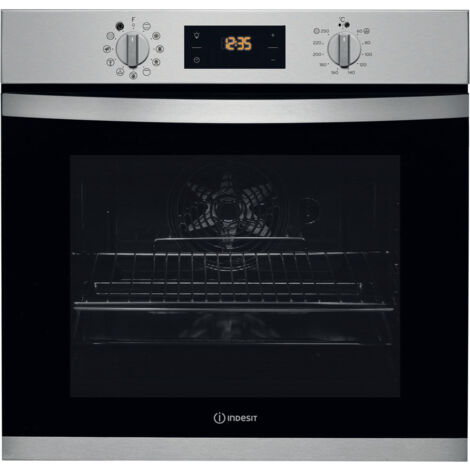 Indesit Forno da incasso IFW 3844 P IX - IFW 3844 P IX. Dimensione del forno: Media, Tipo di forno: Forno elettrico, Capacità interna forno totale: 71 L. Posizionamento dell'apparecchi... - IFW3844PIX (1/5)
