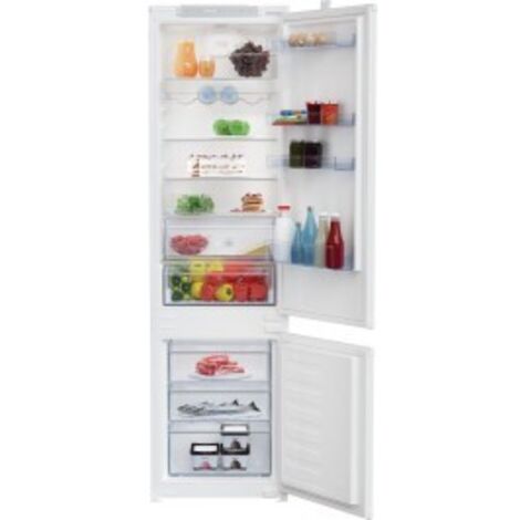 Beko BCSA306E4SFN. Capacità netta totale: 298 L. Cerniera porta: Destra, Tipo di display: LED. Classe climatica: SN-ST, Emissione acustica: 37 dB. Capacità netta frigorifero: 220 L, Luce interna, N...