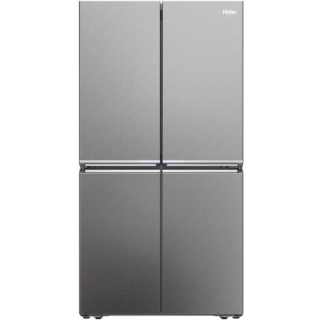 Haier Cube 90 Serie 7 HCR7918ENMP frigorifero side-by-side Libera installazione 629 L E Platino, Acciaio inox (1/5)
