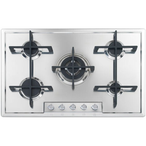 Piano Cottura Incasso - Hotpoint PHN 961 TS/IX/HA Acciaio Inossidabile Da Incasso Gas 6 Fornelloi 2182928 Html