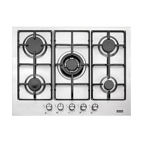 Franke FHNL 705 4G TC XS E. Colore del prodotto: Acciaio inox, Posizionamento dell'apparecchio: Da incasso, Tipo di piano cottura: Gas. Tipo di controllo: Manopola, Posizione di cont... - 106.0489.672