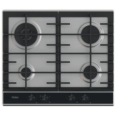 Haier Series 4 HAHG6BR4XH. Colore del prodotto: Acciaio inox, Posizionamento dell'apparecchio: Da incasso, Dimensione della larghezza del piano cottura: 59.5 cm. Tipo di controll... - HAIER HAHG6BR4XH (1/4)