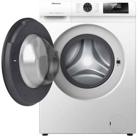 Hisense WFQP7012EVM. Tipo di carica: Caricamento frontale. Capacità cestello: 7 kg, Classe di efficienza della centrifuga: B, Silenziosità (centrifuga): 74 dB, Silenziosità (lavaggio): 60 dB, Veloc...