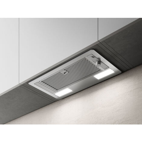 Elica ERA HE 60. Potenza massima di estrazione: 420 m³/h, Tipo di estrazione: Aspirante/Filtrante, Classe di efficienza dinamica del fluido: C. Tipo: Integrato, Colore del prodotto: Ac... - PRF0142886 (1/3)