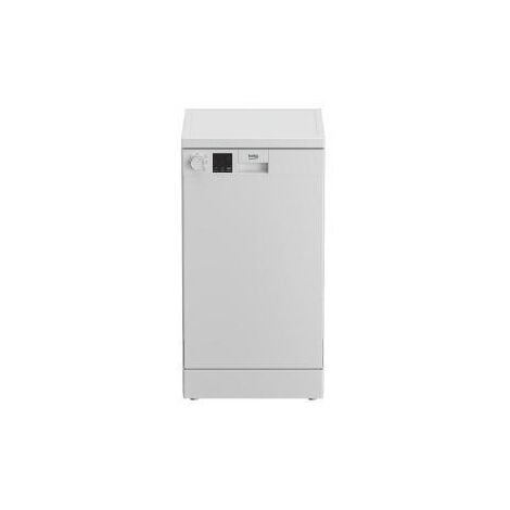 Beko DVS05024W: Lavastoviglie a Libera Installazione Slim, 45 cm, 10 Coperti. Posizionamento dell'apparecchio: Libera installazione, Dimensione: Compatta (45 cm), Colore della porta: Bianco. Numero...