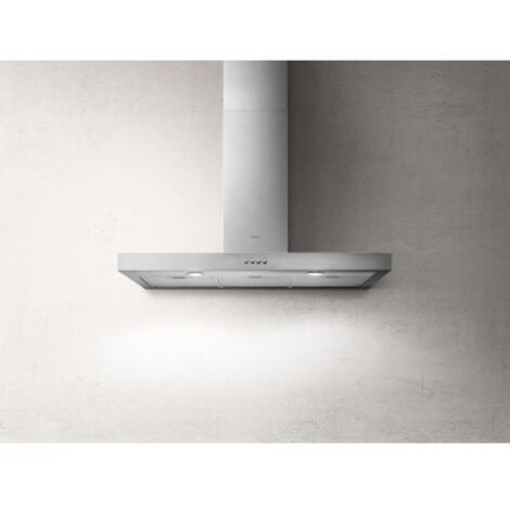 Elica Spot NG H10 IX/A/90. Potenza massima di estrazione: 450 m³/h, Tipo di estrazione: Aspirante, Emissione acustica: 62 dB. Tipo: Cappa aspirante a parete, Colore del prodotto: Acciai... - 55916387A