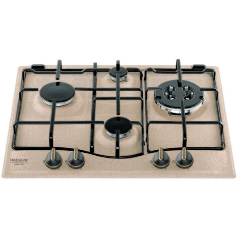 Hotpoint PC640T(AV)R/HA Piano Cottura Bronzo Avena Da Incasso Gas 4 Fornelli