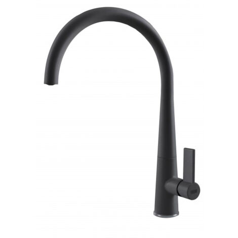 Elleci Athena G40. Tipo di beccuccio: Standard, Colore del prodotto: Nero, Materiale del rubinetto: Granitek. Altezza sopra la superficie di fissaggio (max): 37,7 cm, Distanza diffusore ... - MGKATH40