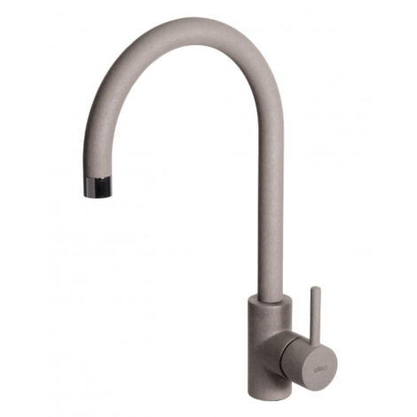 Rubinetto Miscelatore Cucina Elleci Cloud Granitek Grigio Tortora MGKCLO43