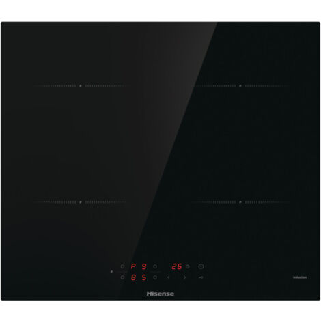 Hisense – Piano cottura induzione 4 zone – Controllo touch – Ebollizione rapida – Superficie fredda al tatto – Nero (1/4)