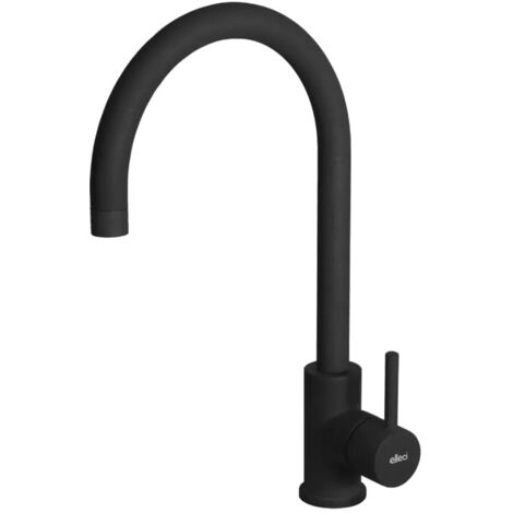 Rubinetto Miscelatore Cucina Elleci Cloud Keratek Plus Black Nero Assoluto MKKCLO86 (1/2)