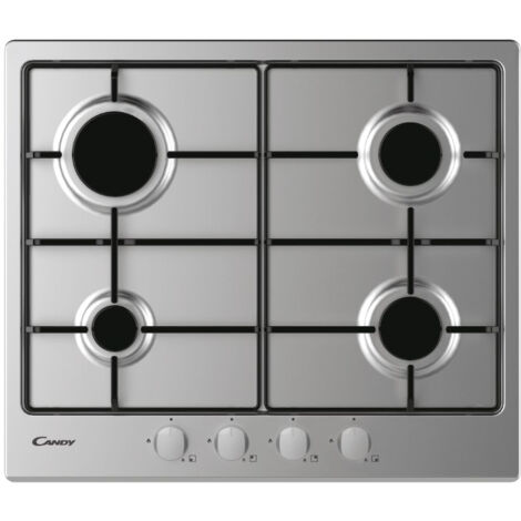 Candy Timeless CDOY6GRX. Colore del prodotto: Acciaio inox, Posizionamento dell'apparecchio: Da incasso, Dimensione della larghezza del piano cottura: 59 cm. Tipo di controllo: Manopola,... - 33802764 (1/5)