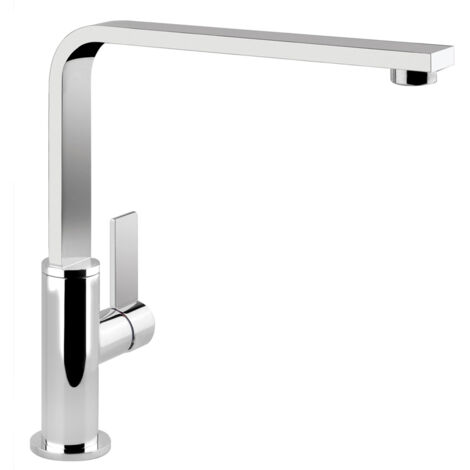Foster NYC. Colore del prodotto: Cromo, Materiale del rubinetto: Ottone, Controllo del flusso d'acqua: Leva sanitaria. Altezza (max): 27 cm, Distanza diffusore dell'acqua e superficie di ... - 8486000 (1/2)