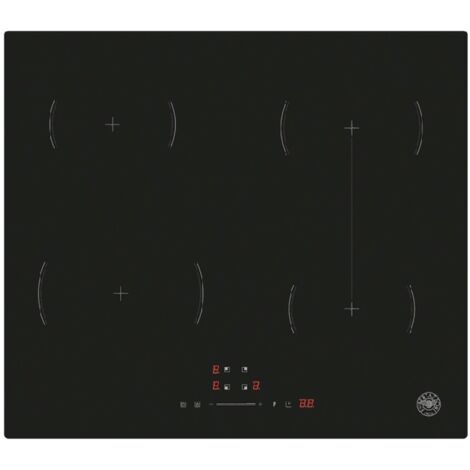 Bertazzoni P604I1B26NV. Colore del prodotto: Nero, Posizionamento dell'apparecchio: Superficie piana, Dimensione della larghezza del piano cottura: 59 cm. Tipo di controllo: Touch, Posizione di con... (1/3)