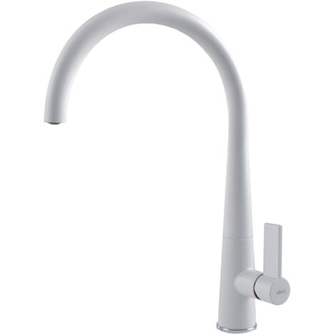 Elleci Athena G68. Tipo di beccuccio: Standard, Colore del prodotto: Bianco, Materiale del rubinetto: Granitek. Altezza sopra la superficie di fissaggio (max): 36,8 cm, Distanza tra foro... - MGKATH68