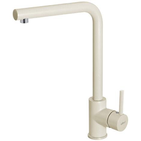 Elleci Trail G62 MGKTRA62. Tipo di beccuccio: Tirare verso il basso, Colore del prodotto: Beige, Materiale del rubinetto: Granitek (1/2)