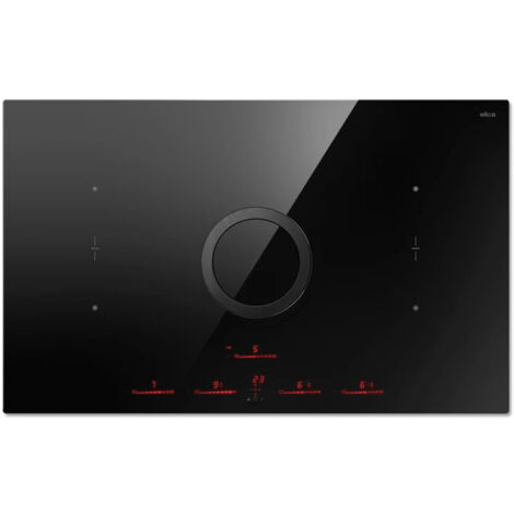 Elica NikolaTesla Switch EVO BL/A/83. Colore del prodotto: Nero, Posizionamento dell'apparecchio: Da incasso, Dimensione della larghezza del piano cottura: 83 cm. Tipo di controllo: To... - PRF0196328