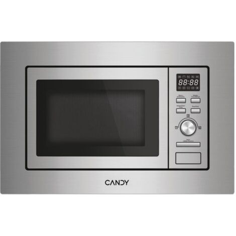 Candy Microonde da Incasso CA20FMW7NG 20L 800W Acciaio Inox con Grill