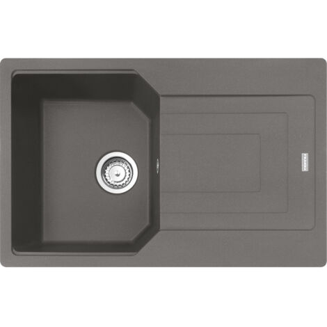 Franke UBG 611-78. Tipo di lavello: Lavello montato su piano, Forma del lavandino: Rettangolare, Materiale del lavandino: Granito. Larghezza: 780 mm, Profondità: 500 mm, Altezza: 220 mm - 114.0686.752 (1/3)